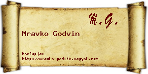 Mravko Godvin névjegykártya